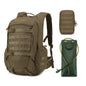 Mardingtop 35L Hiking Tactical Molle Backpack+Molle Pouch+2.5L Hydration Bladder Set [M5962Ⅱ+M6401+ZSSD01-2.5L]
