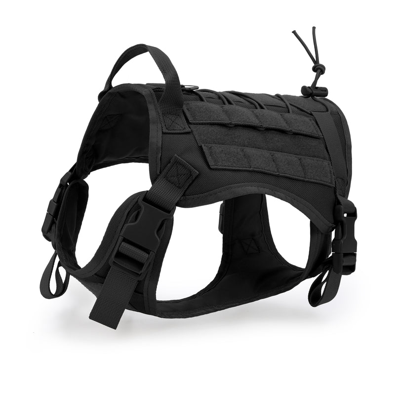 [ZSGY01] Mardingtop Molle Dog Vest Harness for Large Medium Dogs, with Molle & Loop Panels, Suits for Training Hunting Walking