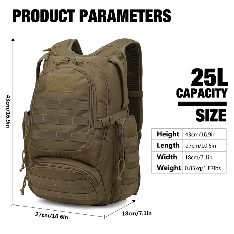 [M6362] Mardingtop 25L Small Tactical Backpacks