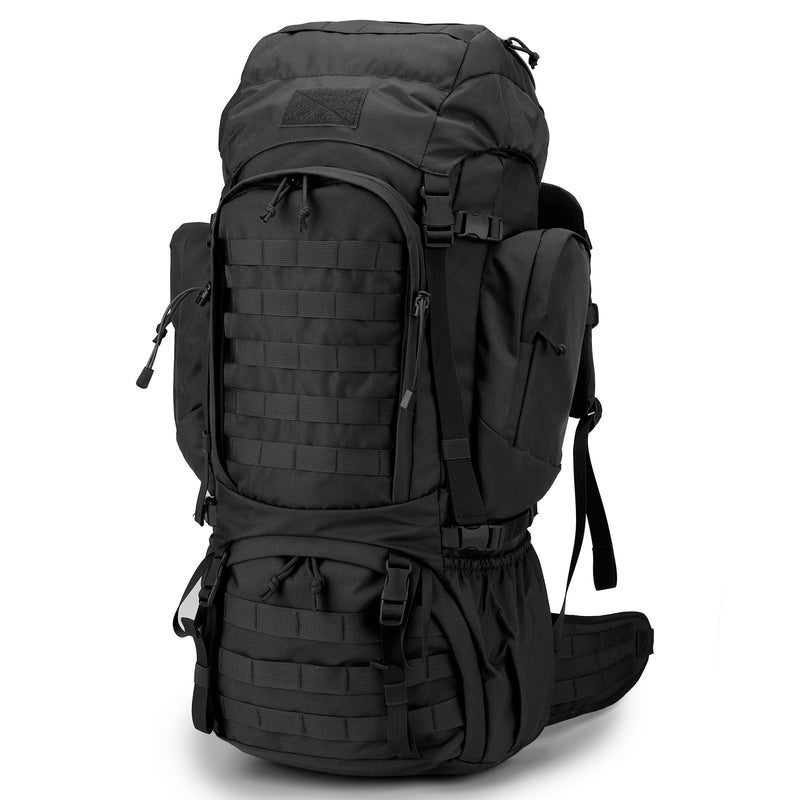 [M6226] Mardingtop 60L Molle Hiking Internal Frame Backpacks with Rain Cover